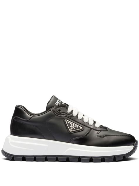 prada sport zwart|farfetch prada sneakers.